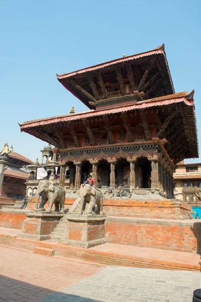 Vishwonath Tapınağı Patan Durbar Meydanı — Stok fotoğraf