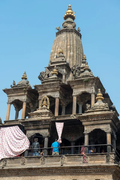 Krishna mandir en Patan Durbar Square —  Fotos de Stock