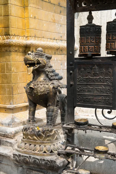 Monkey Temple - ancient religious complex — Stock Photo, Image