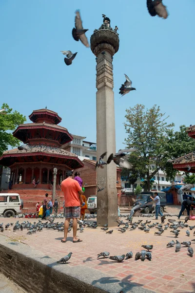 Piazza Durbar di Bhaktapur — Foto Stock