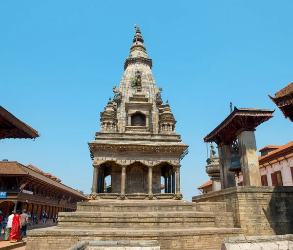 Batsala Temple and Taleju bell — Stock Photo, Image