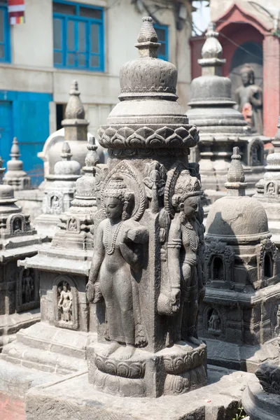 Monkey Temple - ancient religious complex — Stock Photo, Image