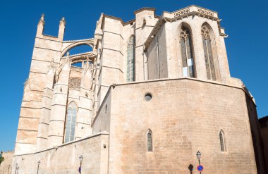 Palma de Mallorca'da eski şehir mimarisi