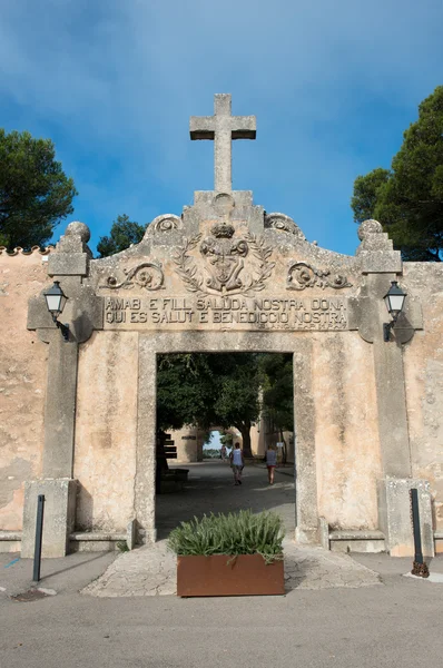 Klasztor Santuari de Cura — Zdjęcie stockowe
