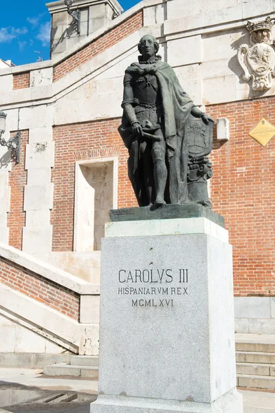 Estatua de Carlos III — Foto de Stock