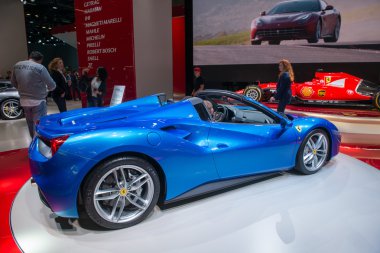 Ferrari 488 Spider - world premiere.