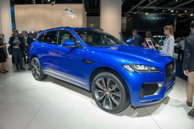 Jaguar F-PACE - world premiere.