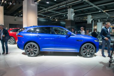 Jaguar F-PACE - world premiere.