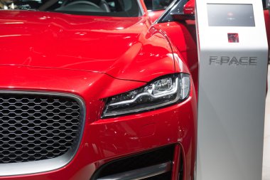 Jaguar F-PACE - world premiere.