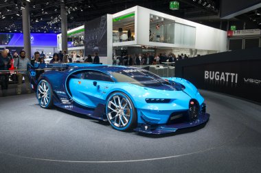 Bugatti Vision Gran Turismo - world premiere.