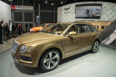 Bentley Bentayga - world premiere.