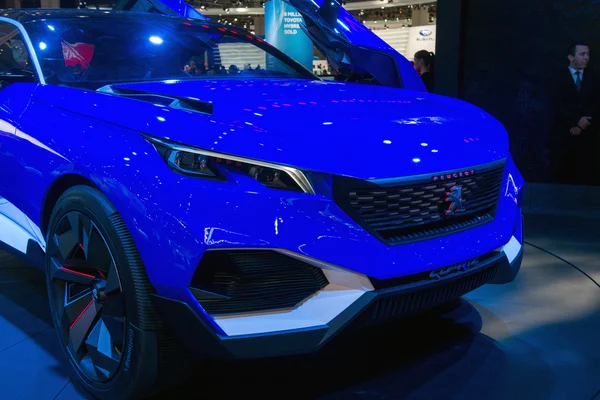 Концепция Peugeot Quartz - мировая премьера . — стоковое фото