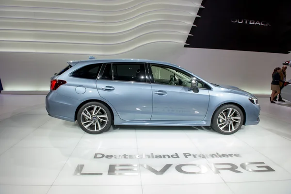 Subaru Levorg - European premiere. — Zdjęcie stockowe