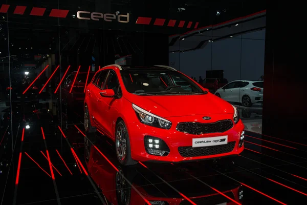 Kia Ceed Gt Line - världspremiär. — Stockfoto