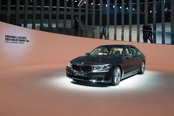 New BMW 7 Series - world premiere — Stok fotoğraf