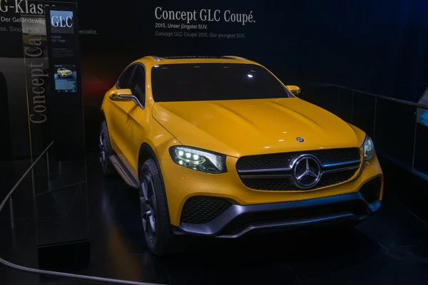 Mercedes-Benz GLC Coupe Concept - world premiere. — Zdjęcie stockowe