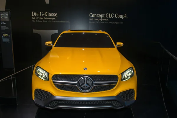 Mercedes-Benz GLC Coupe Concept - world premiere. — Zdjęcie stockowe