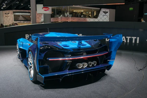 Bugatti Vision Gran Turismo - world premiere. — Stock fotografie