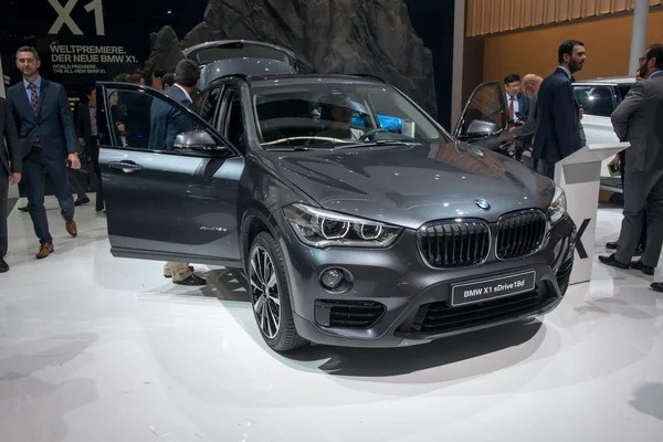 Новый BMW X1 - мировая премьера Стоковая Картинка