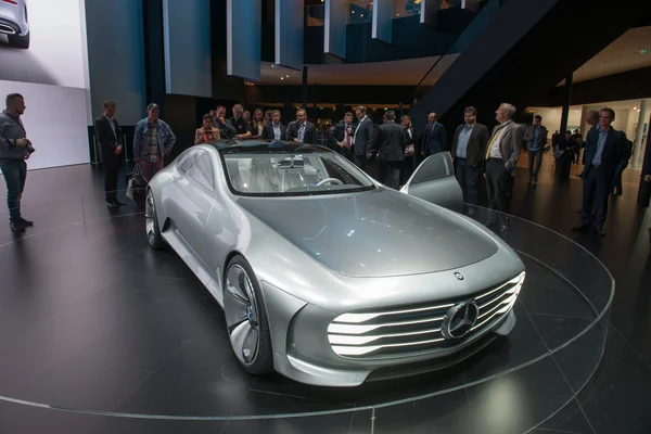 Mercedes-Benz Concept IAA (Intelligent Aerodynamic Automobile) - world premiere. 图库图片