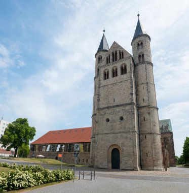 Manastır kompleksi bizim sevgili bayanlar (Kloster Unser Lieben Frauen) Magdeburg, Almanya