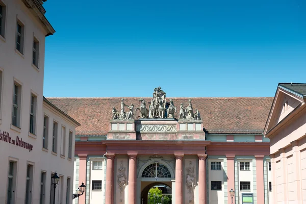 Chariot drawn by four horses on the House of Brandenburg-Prussian History — Stock Photo, Image