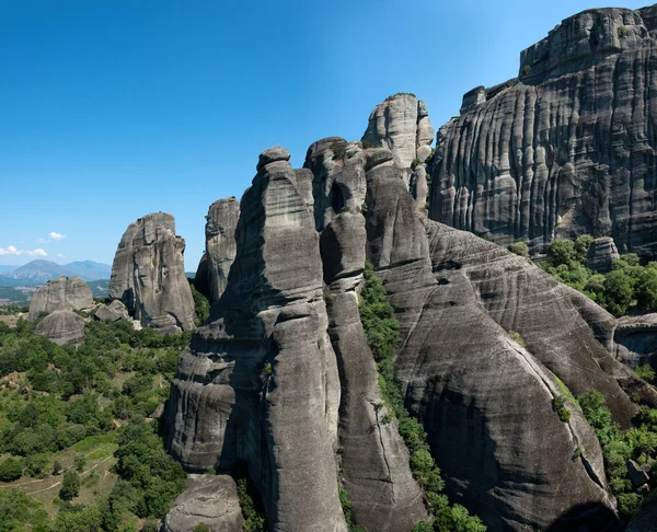 Güzel Meteora dağlar manzara — Stok fotoğraf