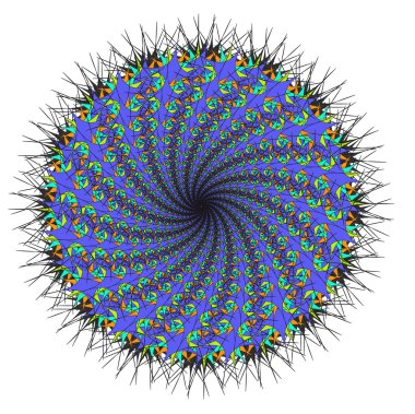 Vektör rengi tek renkli mandala.