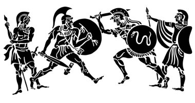 Yunan tarzında arkaplan