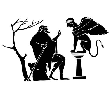 Yunan tarzında arkaplan.