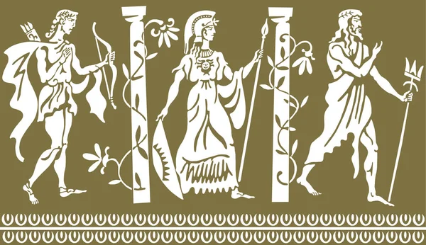 Yunan tarzında arkaplan.