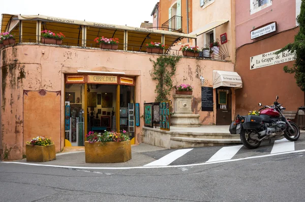 Aldeia de Roussillon na Provença — Fotografia de Stock