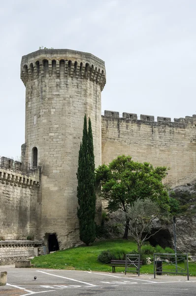 Muralla de la fortaleza en Aviñón — Foto de Stock