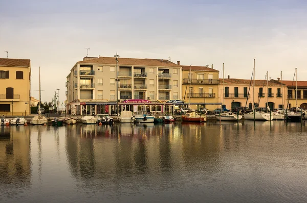 Town Meze on sunset — Stock Photo, Image