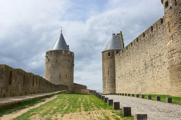 Castillo de Carcasona — Foto de Stock