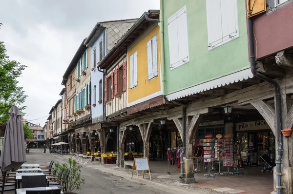 Medieval village Mirepoix — Stock Photo, Image