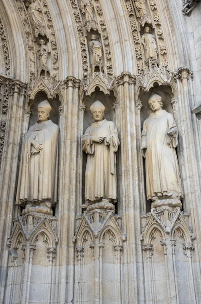 Facciata della Cattedrale di Bordeaux — Foto Stock