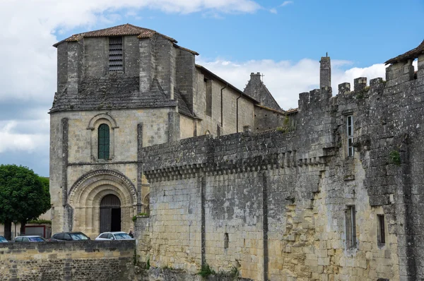 Будинки Saint-Emilion — стокове фото