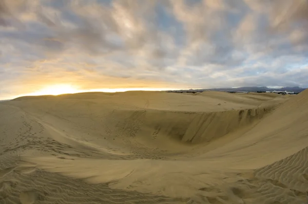 Sanddynerna i maspalomas — Stockfoto