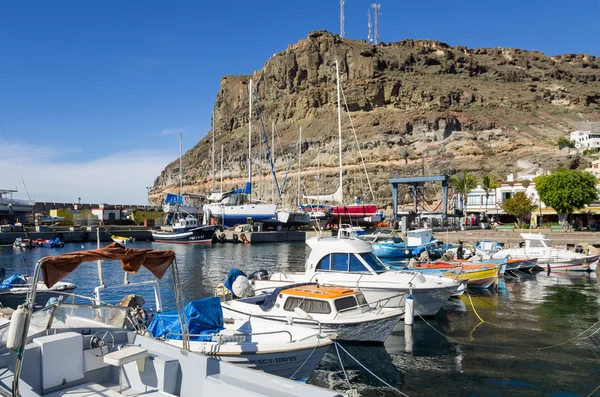 Puerto De Mogan-ban — Stock Fotó