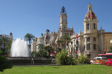 Placa del Ajuntament görünümünü