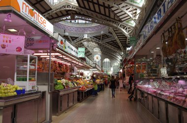 valencia'nın merkez pazarı