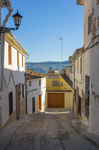 Cidade espanhola montesa — Fotografia de Stock