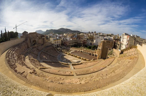 Anfiteatro romano a Cartagena — Foto Stock