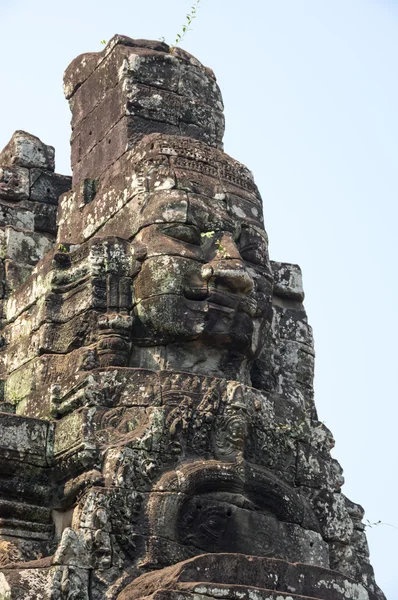 Buddha tváře chrámu Bayon — Stock fotografie