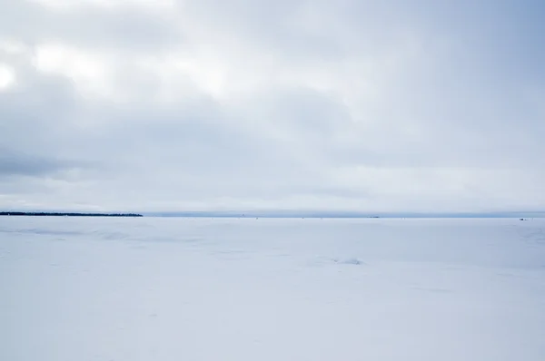 Golfe finlandais en hiver — Photo