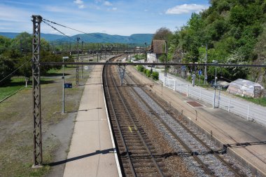 Fransa'da tren istasyonu