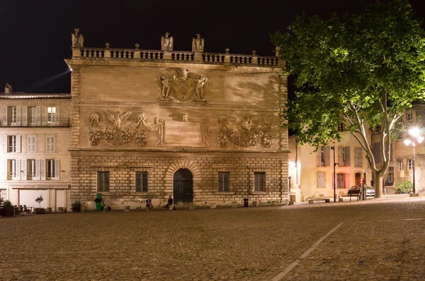 Palace square in Avignon — Stock Photo, Image