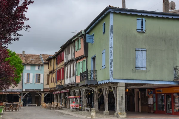 Medieval village Mirepoix — Stock Photo, Image