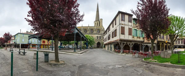 Medieval village Mirepoix — Stock Photo, Image